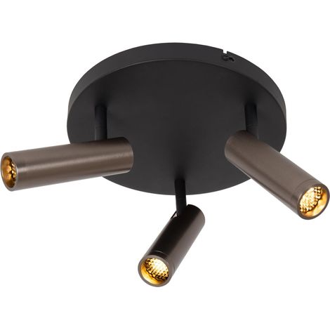 Lucide GRADO - Deckenstrahler - Ø 25 cm - 3xGU10 (MR11) - Grauguss (1/5)