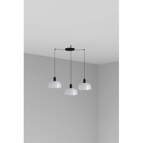 TATAWIN M metal 3L Colgante blanca