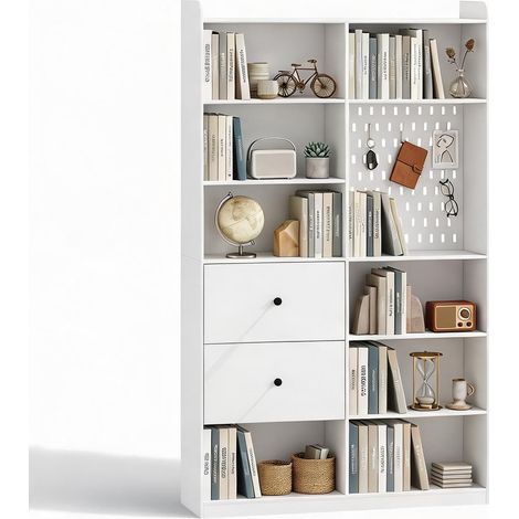 Meuble de rangement de bureau en mDF metallo 120 x 30 x 200 cm (1/5)