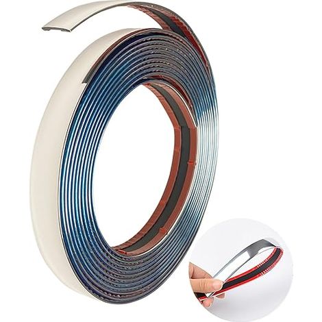 Car Adhesive Strip 10 mm x 5 m Adhesive Wand for Bodywork Windows Exterior Decoration (1/5)