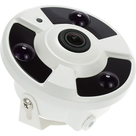 HD 2000TVL 1080P 1,7mm Fisheye 360° Panorama-Sicherheitskamera, PAL-Heimüberwachungssystem (1/5)