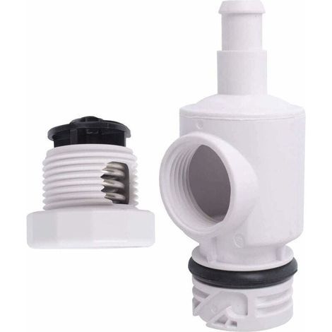 D29 UWF Adaptateur dconnexion Rapide et vanne de rgulation de Pression 9-100-9002 compatibles avec Le Robot Nettoyeur Automatique de Piscine 180280380 (1/4)