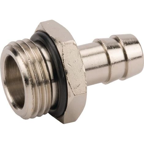 Racor empalme manguera rosca macho BSP con t贸rica 12 mm x 1/2" UNIVERSAL HCMPOR1212 (1/2)