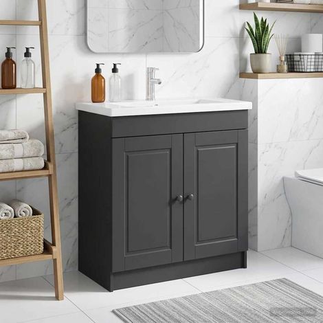 Cabinet debajo del fregadero Negro 78,5 x 37,5 x 81 cm