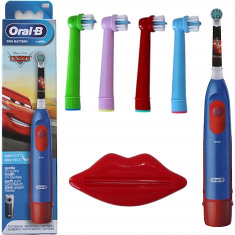 Oral-B Stages Power Auta Elektrische Zahnbürste für Kinder