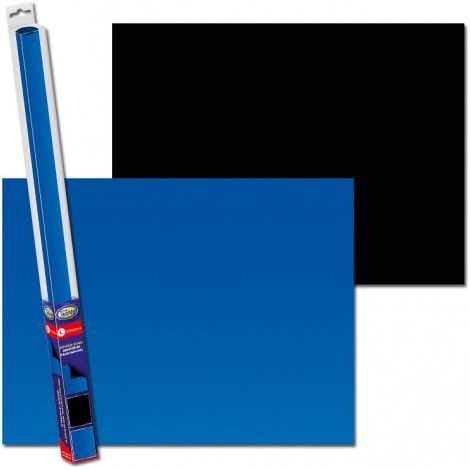FOND NOIR/BLEU L 100X50cm