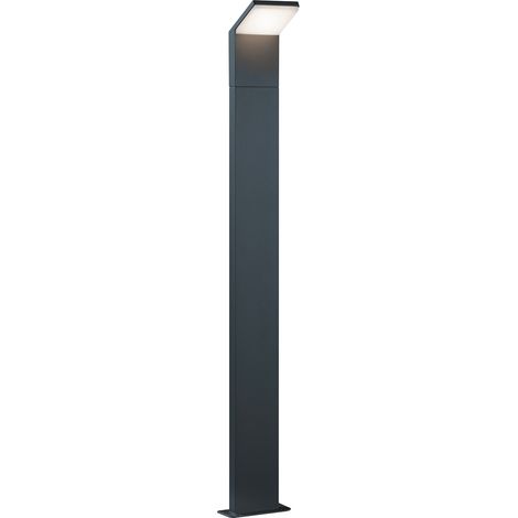 Lampada Palo da Esterno a LED in Alluminio Antracite (1/2)