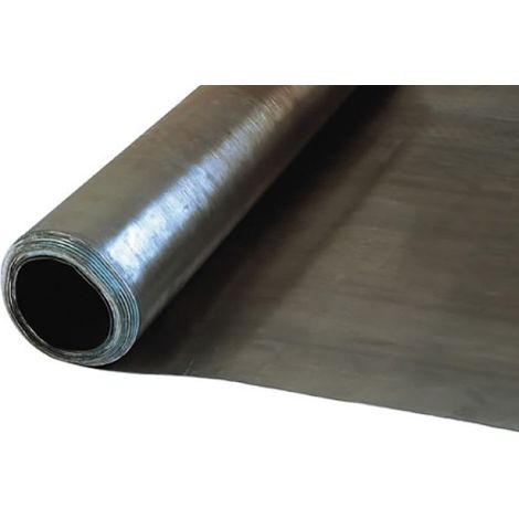 Feuille de plomb pur 99,95% – 1 x 5 m – Épaisseur 1 mm – Poids 60 kg en rouleau – Pour protection contre radiations – Koem