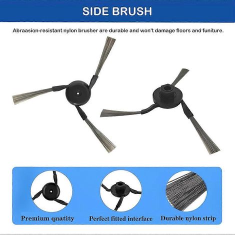 Para el kit de accesorios de aspiradora Dreame X40 Ultra, L40 Ultra, cepillo lateral principal, filtro HEPA, paño de mopa, bolsas para el polvo. (1/4)