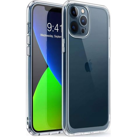 Transparente Hülle für iPhone 11 Pro Slim, klar + Glas (1/5)