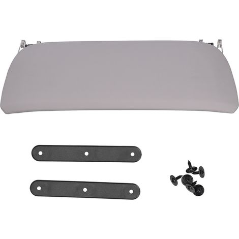 Revêtement d'habillage de panneau arrière de siège, accessoire en cuir artificiel adapté aux séries 5 7 F07 F10 F11 F18 F01Gray (1/5)