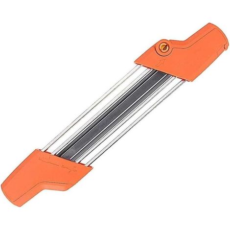 Elektrischer Kettensägenschärfer, Kettenschärfer, kombiniert Zähne und Flachfeilen (orange 5.2) (1/5)