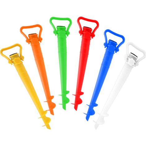 Marbueno Pincho Parasol Plastico Color Surtido 44 cm