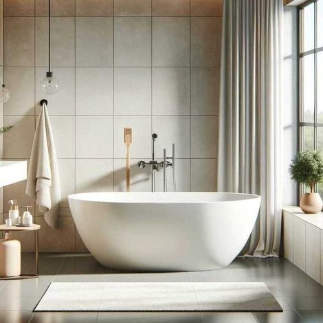 Bañera exenta DENVER  170 cm (1/5)