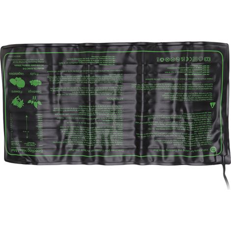 Tapis chauffant pour semis 30 W, 6 vitesses, température réglable, étanche, prise UE 220-240 V (1/5)