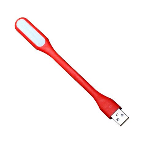 Verkaufsschlager, 10 Farben, tragbare Xiaomi USB-Lampe, für Powerbank/Computer, Augenschutz, für Laptop, 1 Stück (rot) (1/5)