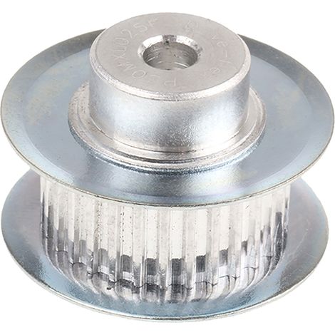 Poulie pour courroie crantée en Aluminium, acier zingué 30 dents , pas de 2mm, alésage 4mm ( Prix pour 1 )