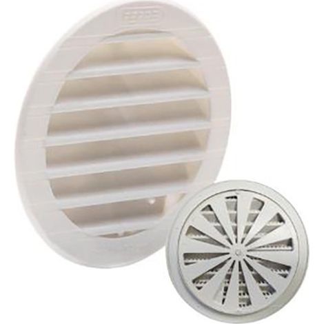 GRIGLIA DA INCASSO ABS BIANCO + ZANZARIERA SFUSA