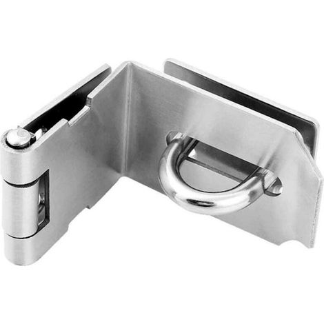Loquet porte en acier inoxydable Sécurité en acier inoxydable Verrouillage de verrouillage de la porte de sécurité de la porte Cadenas 4inch Matériel Accessoire, -- Lefou (1/5)