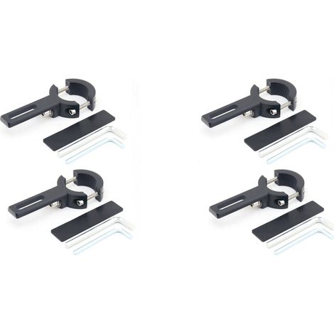 piezas de soporte ajustable para faro de motocicleta, soporte universal para faro proyector, soporte de montaje de 20-38 mm