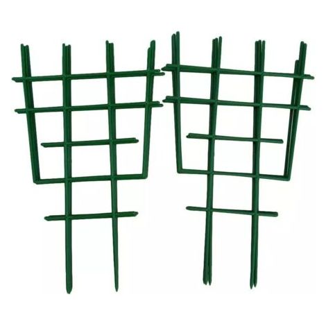 2 tuteurs en plastique pour petites plantes grimpantes (1/5)