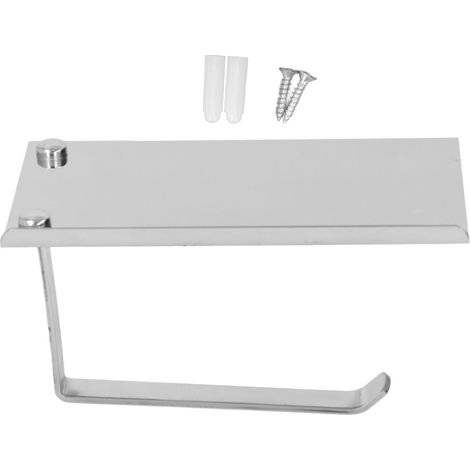 Distributeur de papier essuie-tout en acier inoxydable sans perforation, double usage, pour salle de bain domestique K6 304 (1/5)
