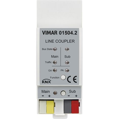 Coupleur de ligne VIMAR - 01504.2 KNX