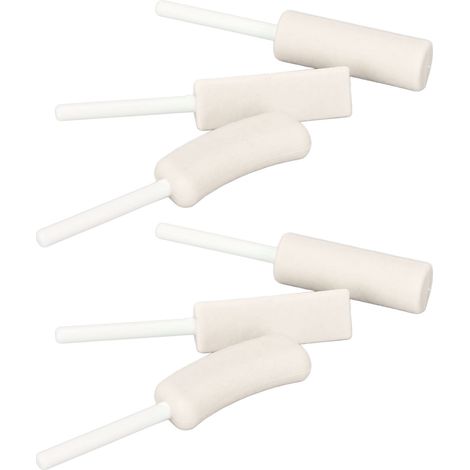 6 coussins silicone mordants orthodontiques professionnels, portables, remplacements de dispositifs d'alignement, saveur lait blanc, accessoires de soins dentaires (1/5)