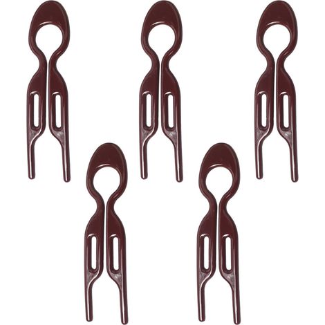 Pack de 5 peignes à cheveux en forme de U, pinces à cheveux pour femmes