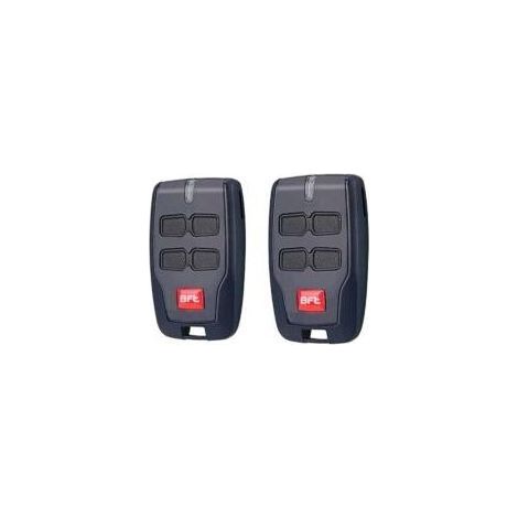 Lot de 2 télécommandes BFT 4 canaux pour portail électrique Mitto 2, 12 V, 433 MHz (1/5)