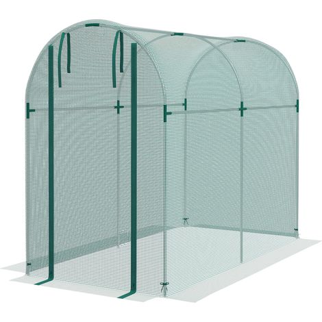 240 x 120 cm mini plastic greenhouse (1/5)