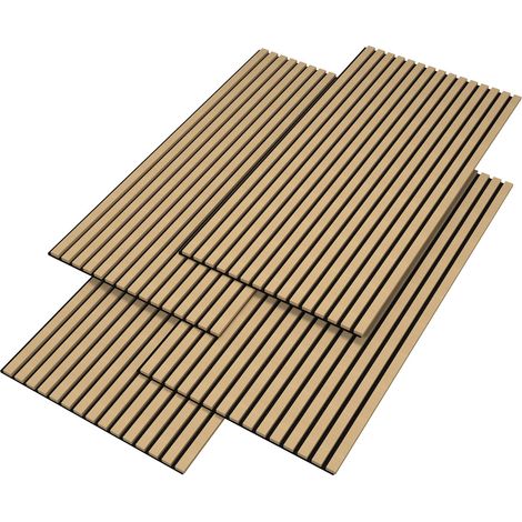 Set di pannelli acustici Vang da 8 pannelli effetto rovere chiaro 030008029