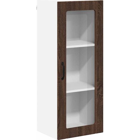 Meubles de Rangement,Armoire de cuisine avec étagère Chêne brun 40 x 31 x 100 cm CFW339043 (1/5)