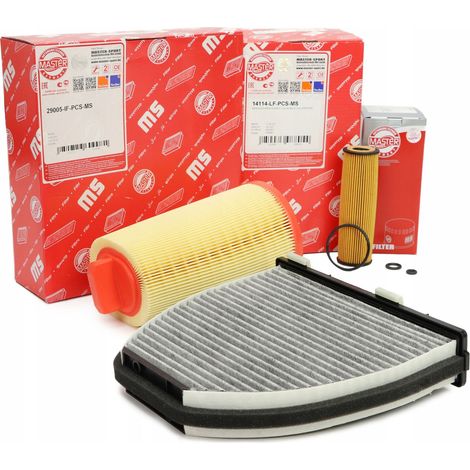 FILTERSATZ „MS“ MERCEDES-BENZ C-Klasse (W204, S204) C 180-200 Kompressor (1/4)
