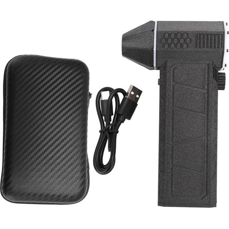 Souffleur d'air comprimé sans fil Ortviai Jet Portable 200000 tr/min batterie intégrée 16000 mAh charge rapide USB-C pour nettoyage précis (1/5)