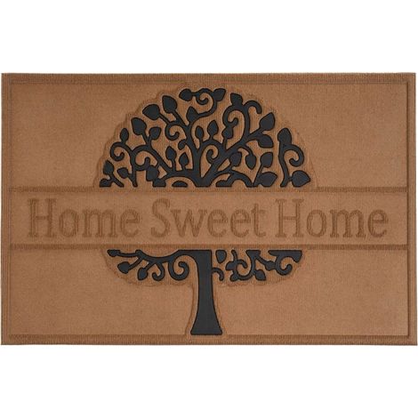 Paillasson Home Sweet Home arbre  75 x 45 cm