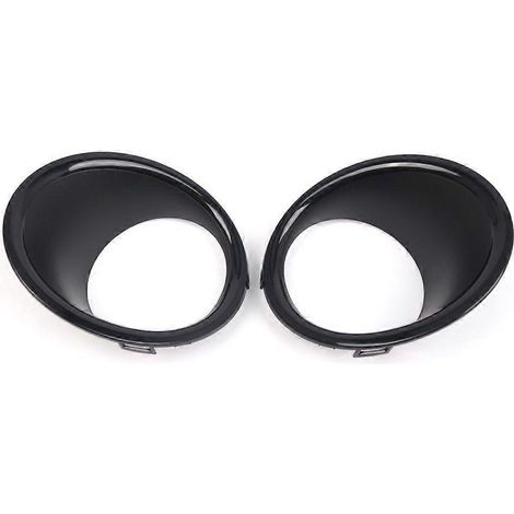 Pare-brouillard avant anneaux de protection garniture jante pour Mini R56 R57 51112753661 51112753662 - Lumière antibrouillard capot cache (1/4)
