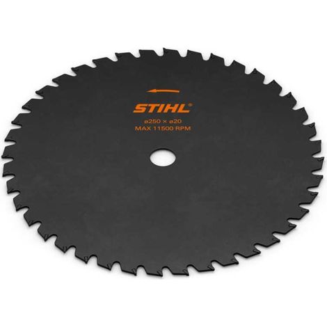 Couteau à herbe antiprojection 40 dents 250x20mm STIHL 4000 713 3806
