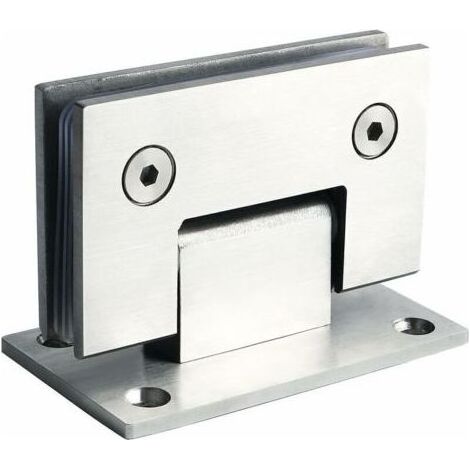 Charnières Porte Douche Verre 180 Degrés Acier Inoxydable 304 Support Vitre 6 12 Mm