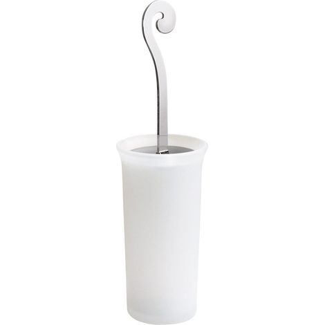 Porte-Brosse Wc Posé Au Sol Chromé Design Vintage  Lucrezia (1/3)
