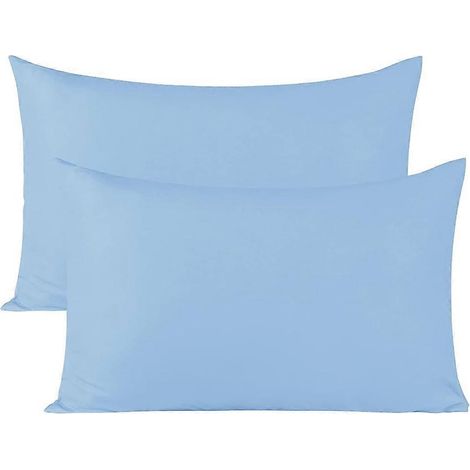 Pillowcases ensemble PU Leather résistant à L eau Pillowcase résistant à L eau pour salon et usage extérieur 16 9x 24 (1/5)