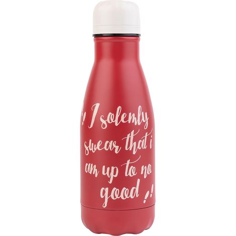 Grupo Erik: Bottiglia termica Harry Potter Borraccia termica 260 ml, doppia parete in acciaio inox, chiusura ermetica, BPA free, Thermos Harry Potter, Regalo Harry Potter (1/4)