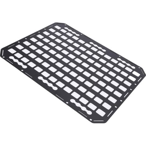 Panneau de Lit de Camion Molle, Construction en Aluminium Durable, Organisation Efficace des Outils pour Camions, SUV, Camping-Cars, 17x21.3 Pouces (1/4)