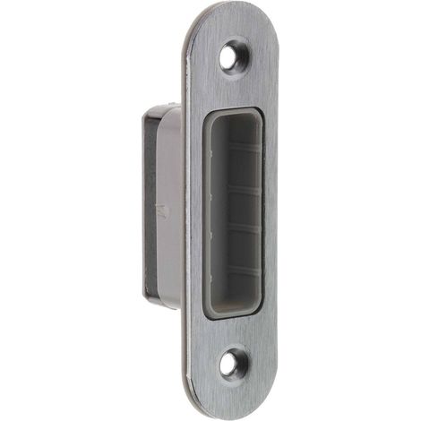 CONTROPIASTRA PER SERRATURA MAGNETICA 'B-FORTY N65 B.T. cromo opaco - inter.90 mm