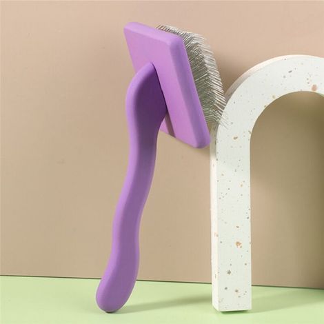 Peigne pour animaux, peigne pour enlever les poils morts, les nœuds et les enchevêtrements, brosse de toilettage idéale pour un peigne professionnel pour chiens-AquaForge (1/5)