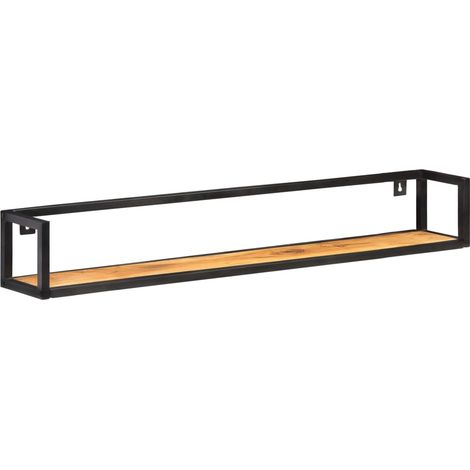 Maison Exclusive - Wandregale 2 Stk. 120 cm Massivholz Akazie
