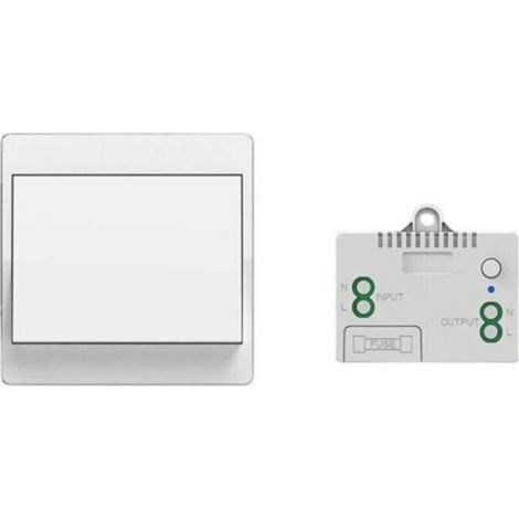 Interrupteur sans fil autonome sans pile, télécommande étanche pour éclairage et appareils électriques, installation facile en salle de bain, cuisine ou extérieur – compatible avec systèmes domotiques (1/5)