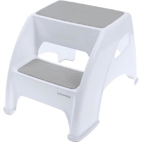 Tabouret marchepied antidérapant – Support jusqu'à 145kg – Plateau texturé pour sécurité – Idéal pour l'apprentissage de la propreté (1/5)