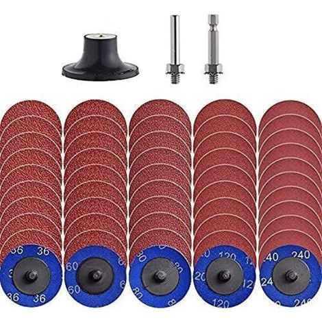 Schleifscheiben 2Zoll AO QuickChange 50 Stück DieGrinder 50 Mix (1/5)