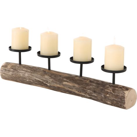 Boltze Kerzenstnder Tempe Kerzenhalter für 4 Kerzen Dekoration Esstisch (1/5)